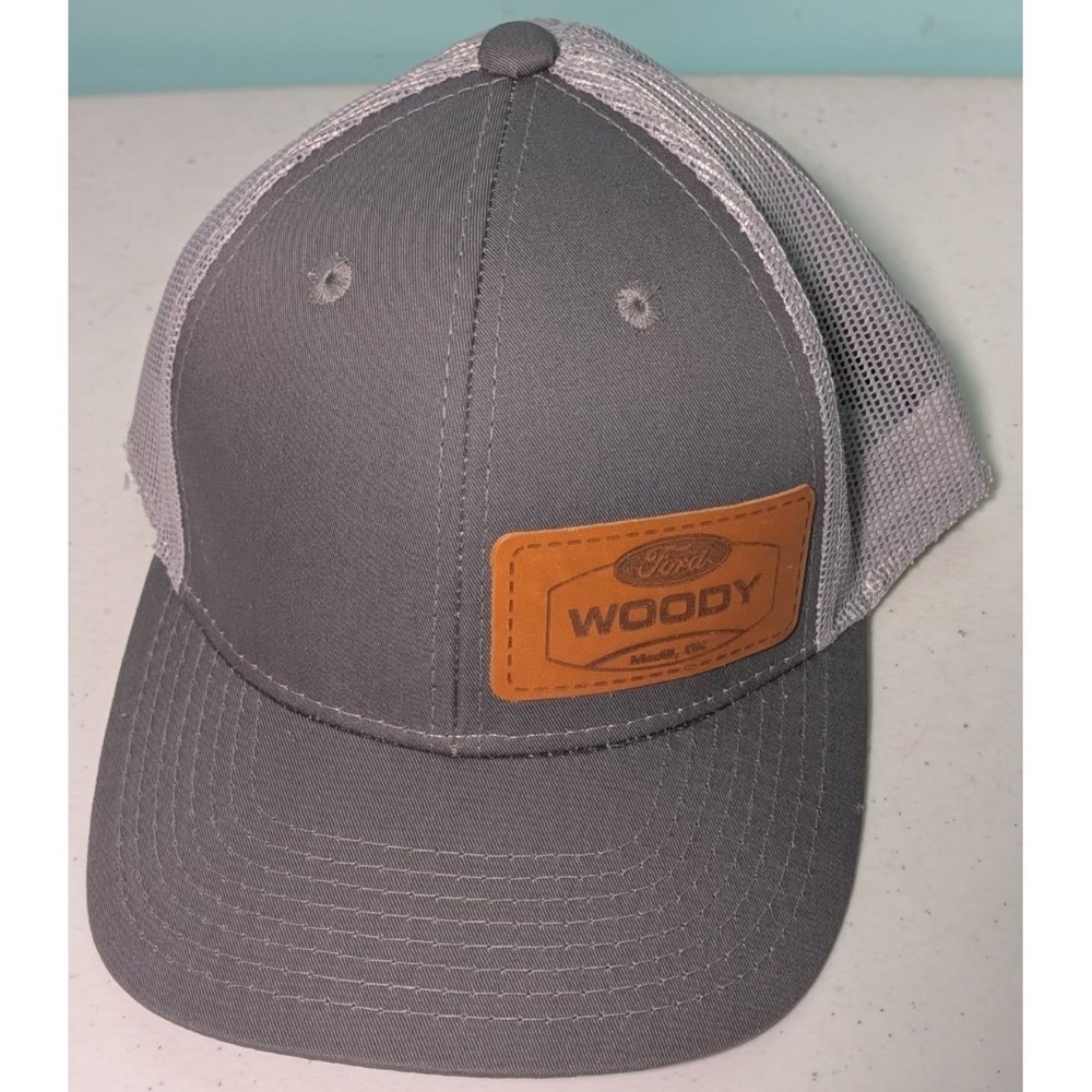 Ford Woody Patch Mesh Trucker Snapback‎ Adjustable Hat Made By The Game